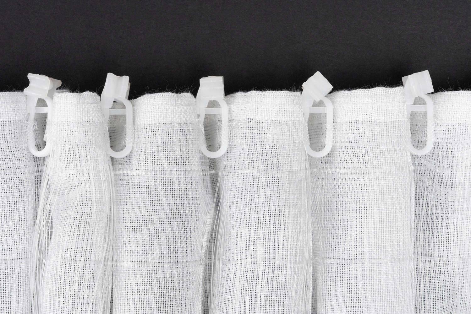 Thumbnail - Kombivorhang 2er Pack Breeze weiß B/L: ca. 135x300 cm