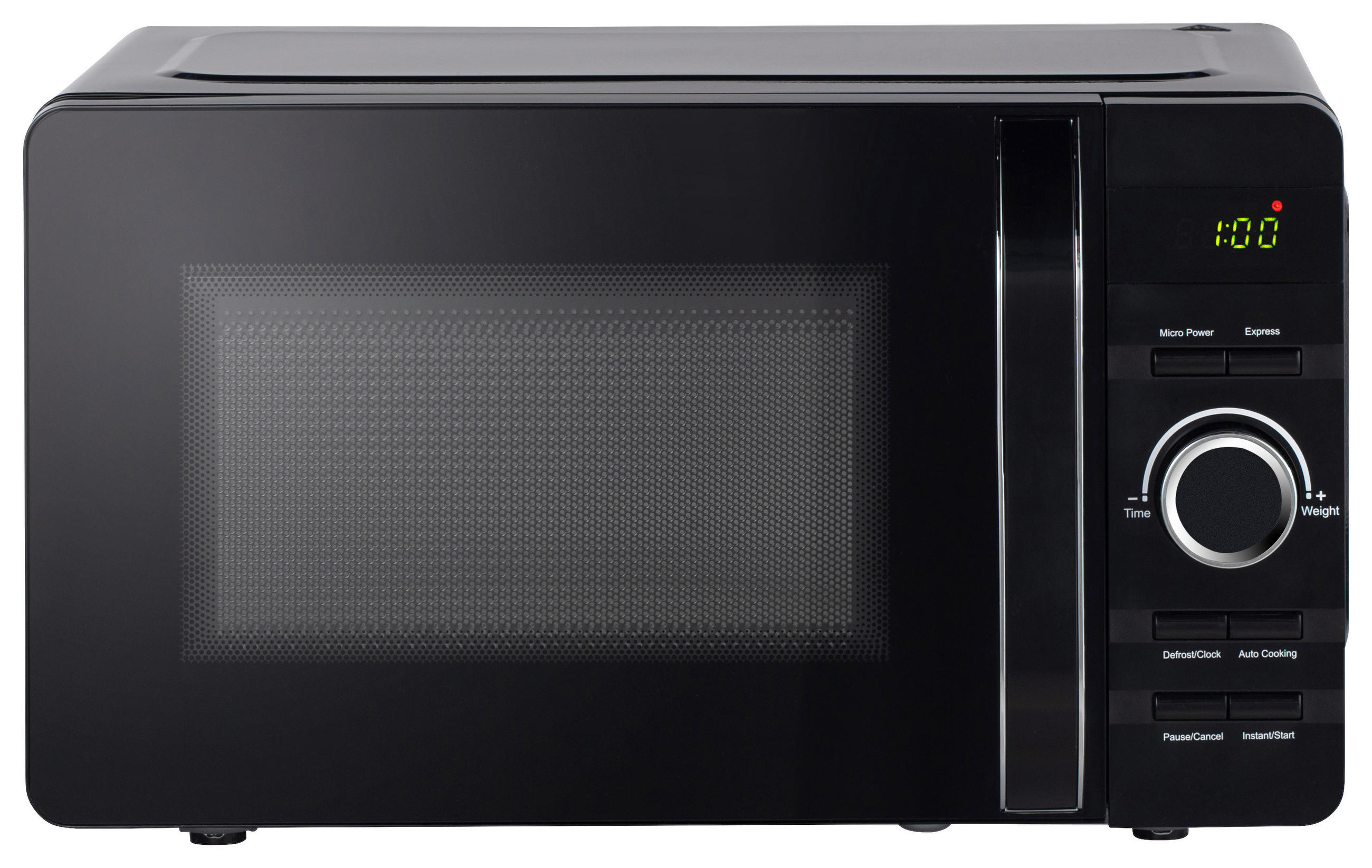 POCOline Mikrowelle 20UX39-L schwarz Metall B/H/L: ca. 34x26x45 cm ca. 20 l