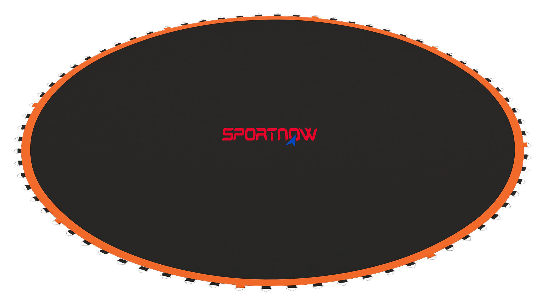 SPORTNOW Trampolin-Sprungtuch orange B/H/L: ca. 323x1x323 cm