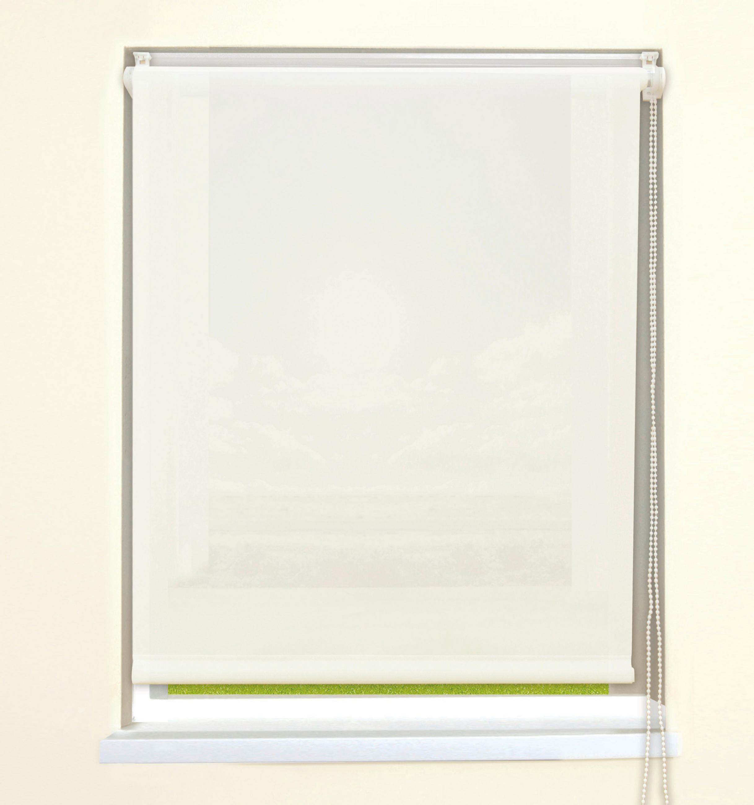 Sensation Klebe-/Klemmrollo creme B/L: ca. 100x150 cm