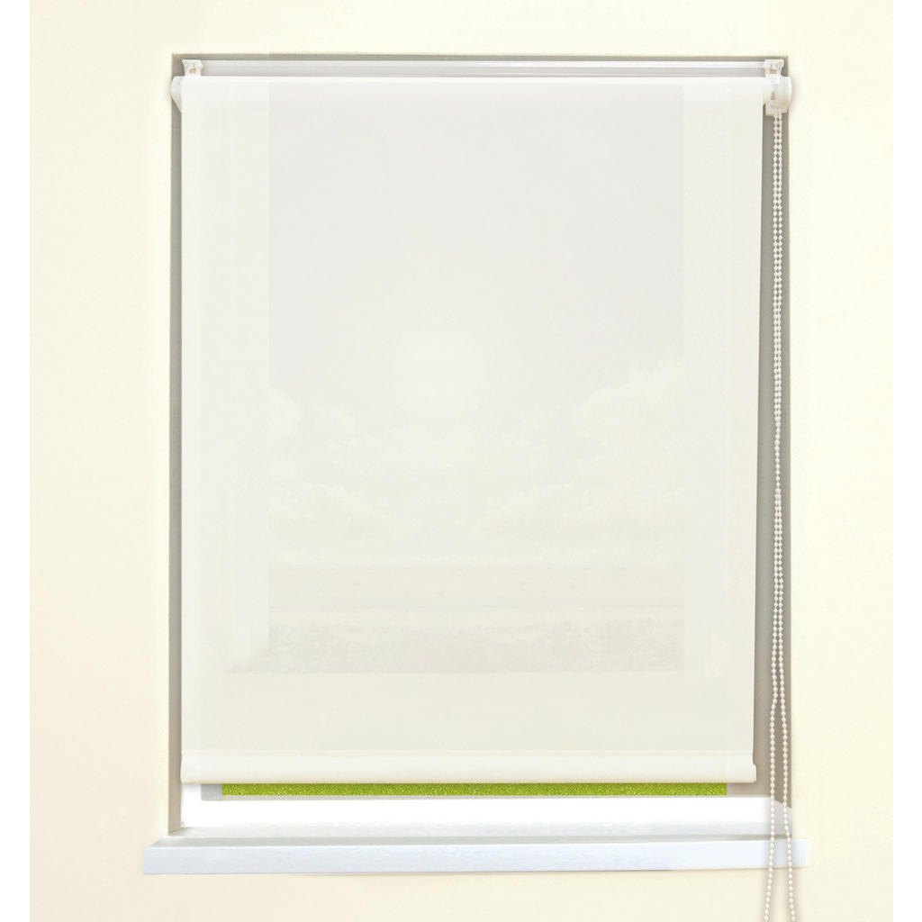 Sensation Klebe-/Klemmrollo creme B/L: ca. 120x150 cm