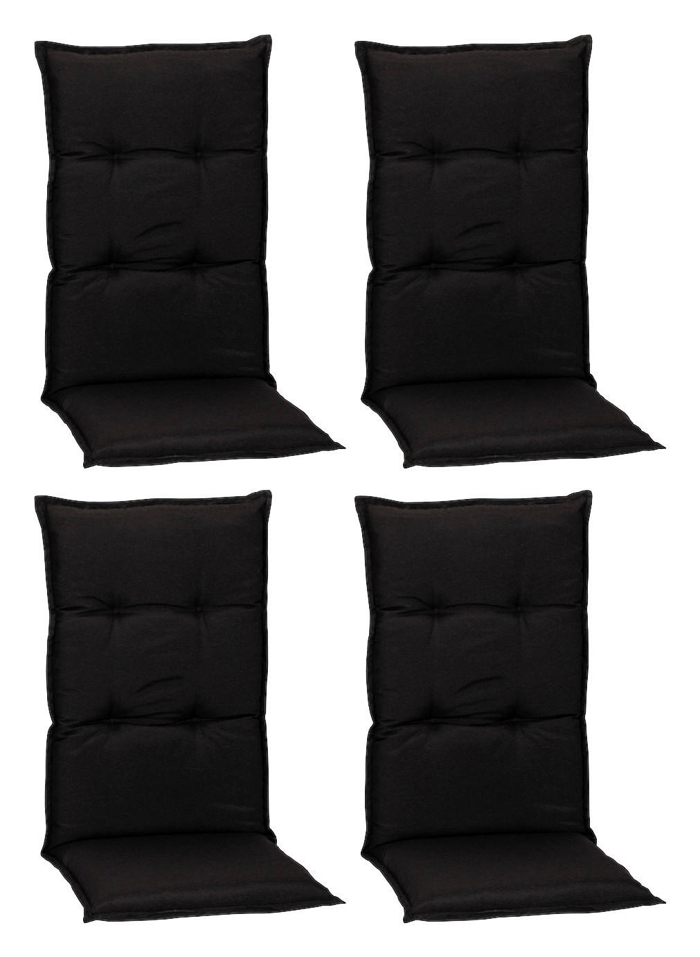 Beo Saumauflage für Hochlehner Trabzon anthrazit Polyester-Mischgewebe 4er Set