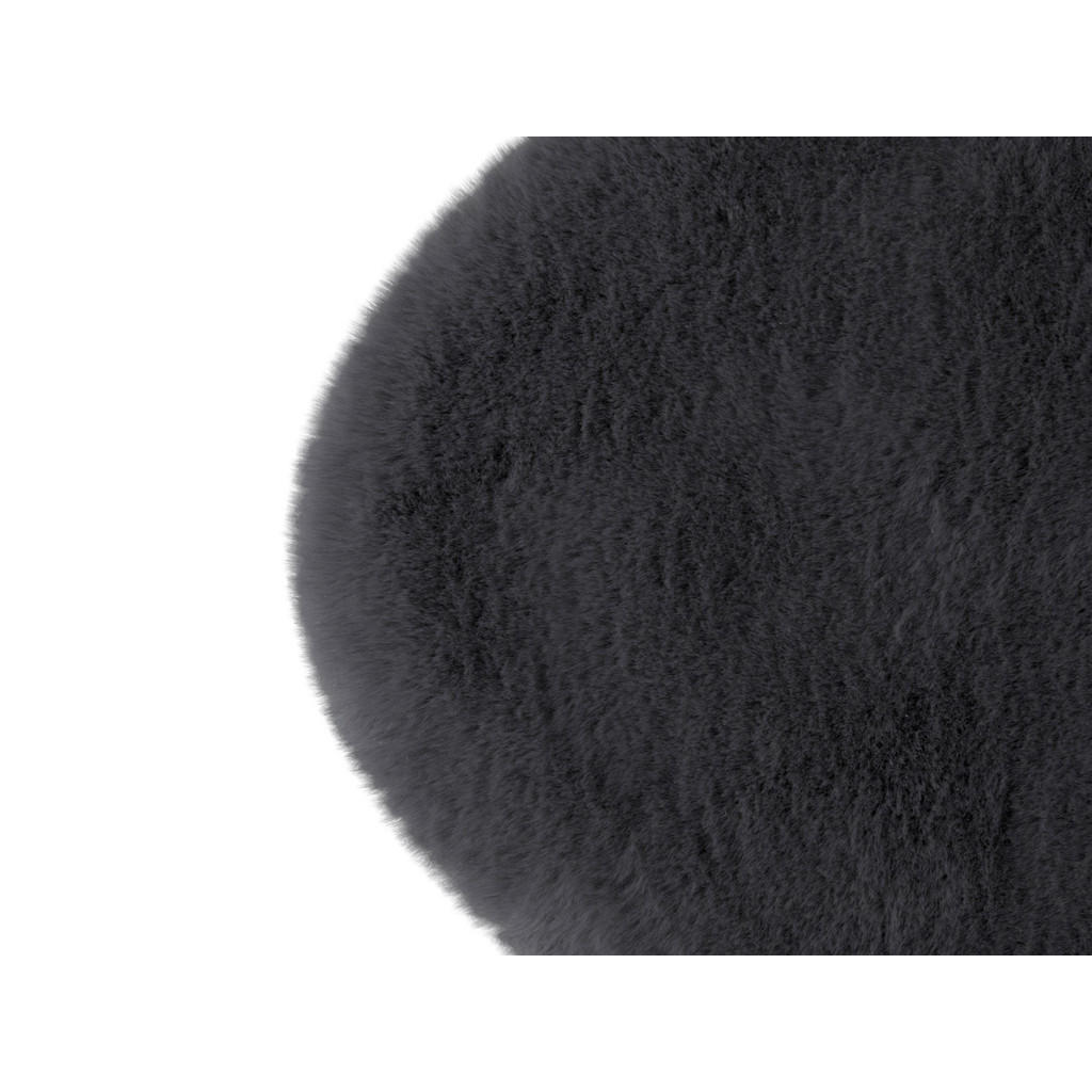 Thumbnail - Fellimitat Moya stahlgrau B/L: ca. 40x57 cm