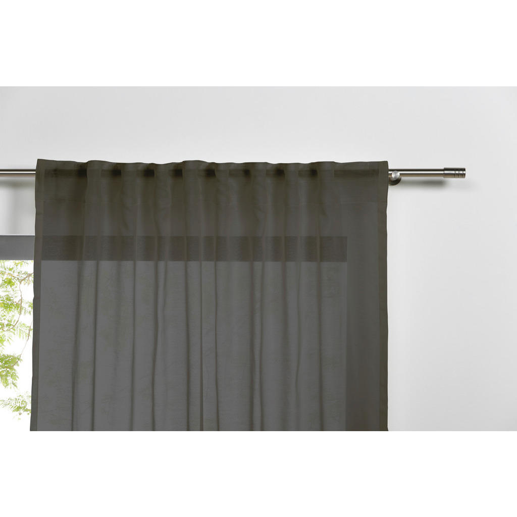 Thumbnail - Kombivorhang 2er Pack Pure grau B/L: ca. 135x300 cm