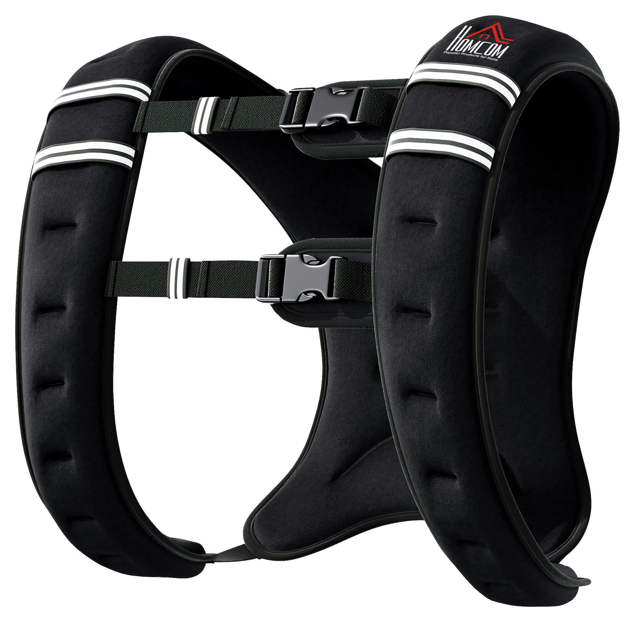 HOMCOM Fitness-Zubehör schwarz Polyester B/H/L: ca. 35x40x0,1 cm