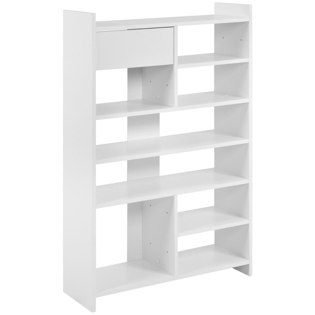 Thumbnail - Regal Münster weiß B/H/T: ca. 72x109x25 cm