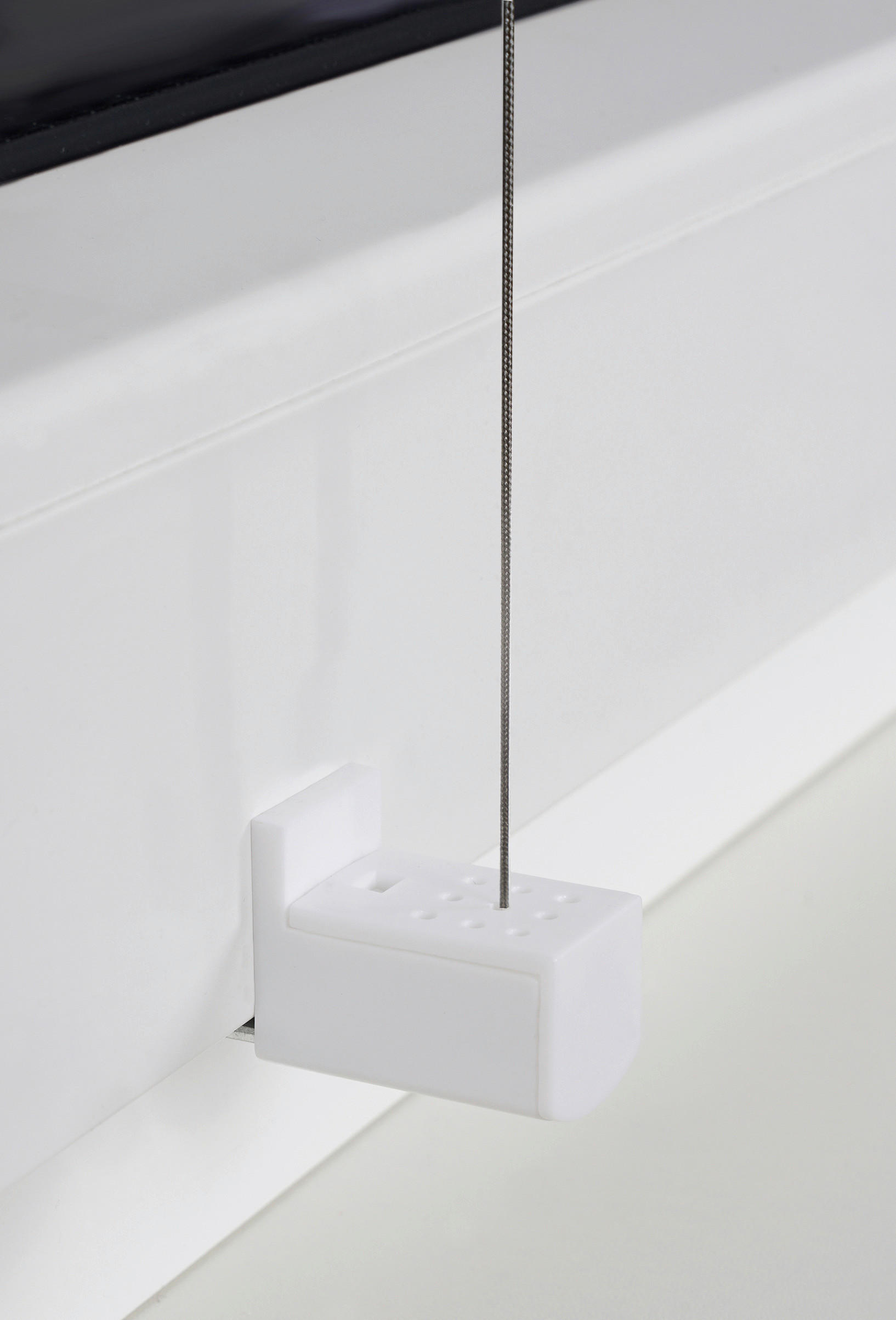 Thumbnail - Klemmplissee hellgrau B/L: ca. 80x130 cm