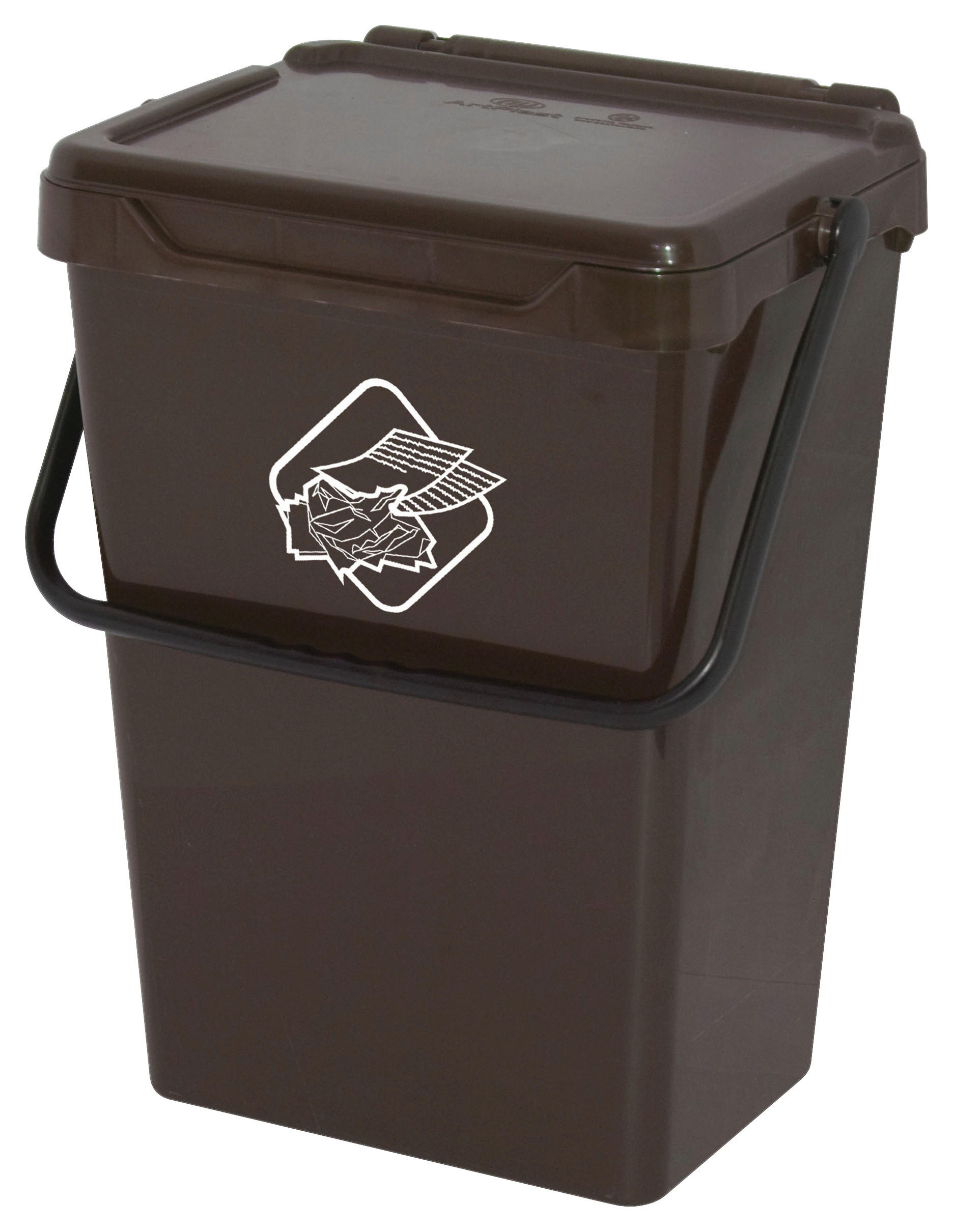 Eco-Logico Eimer braun Polypropylen B/H/L: ca. 30,5x51x40 cm