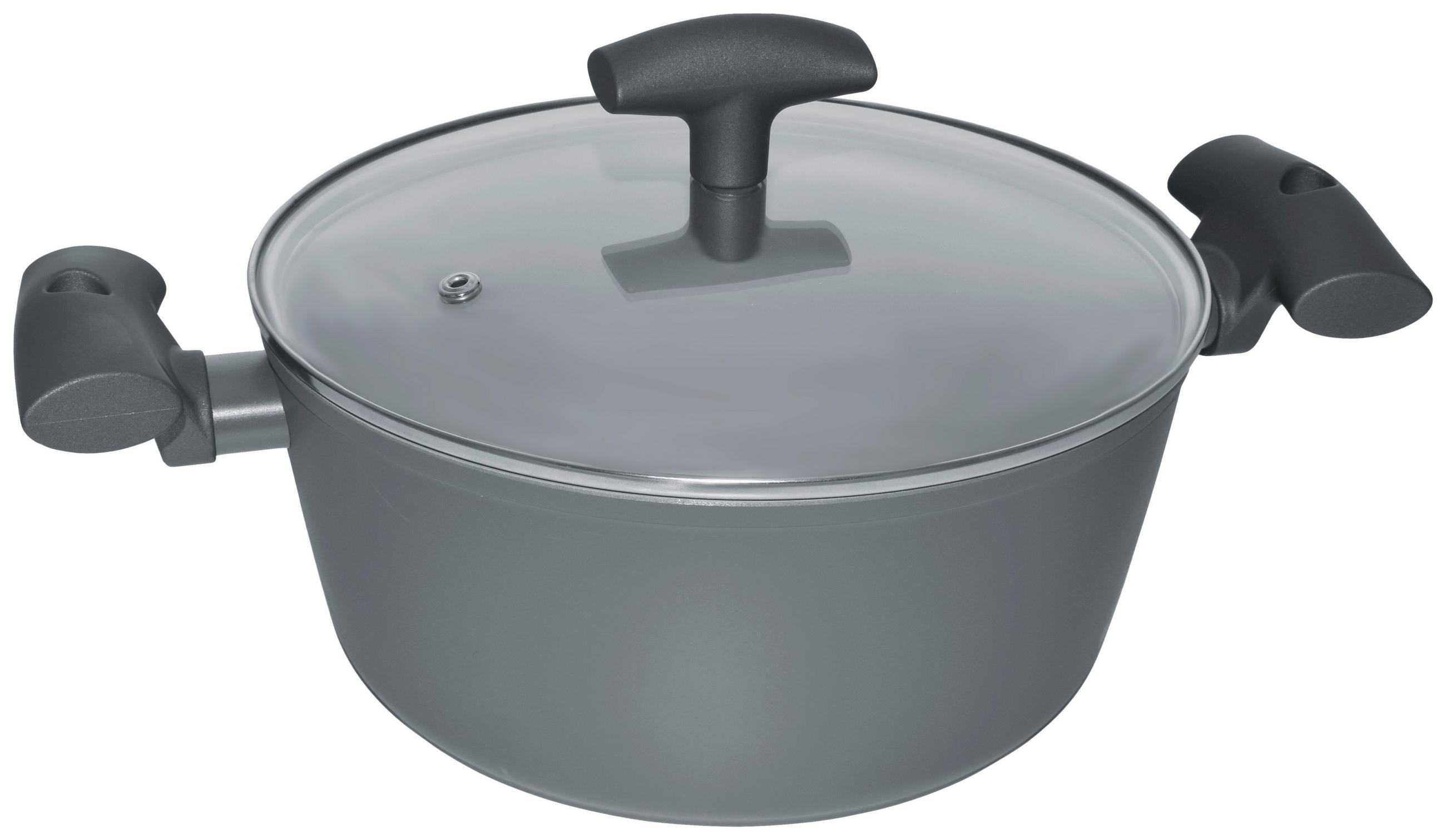 MICHELINO Topf grau Aluminium