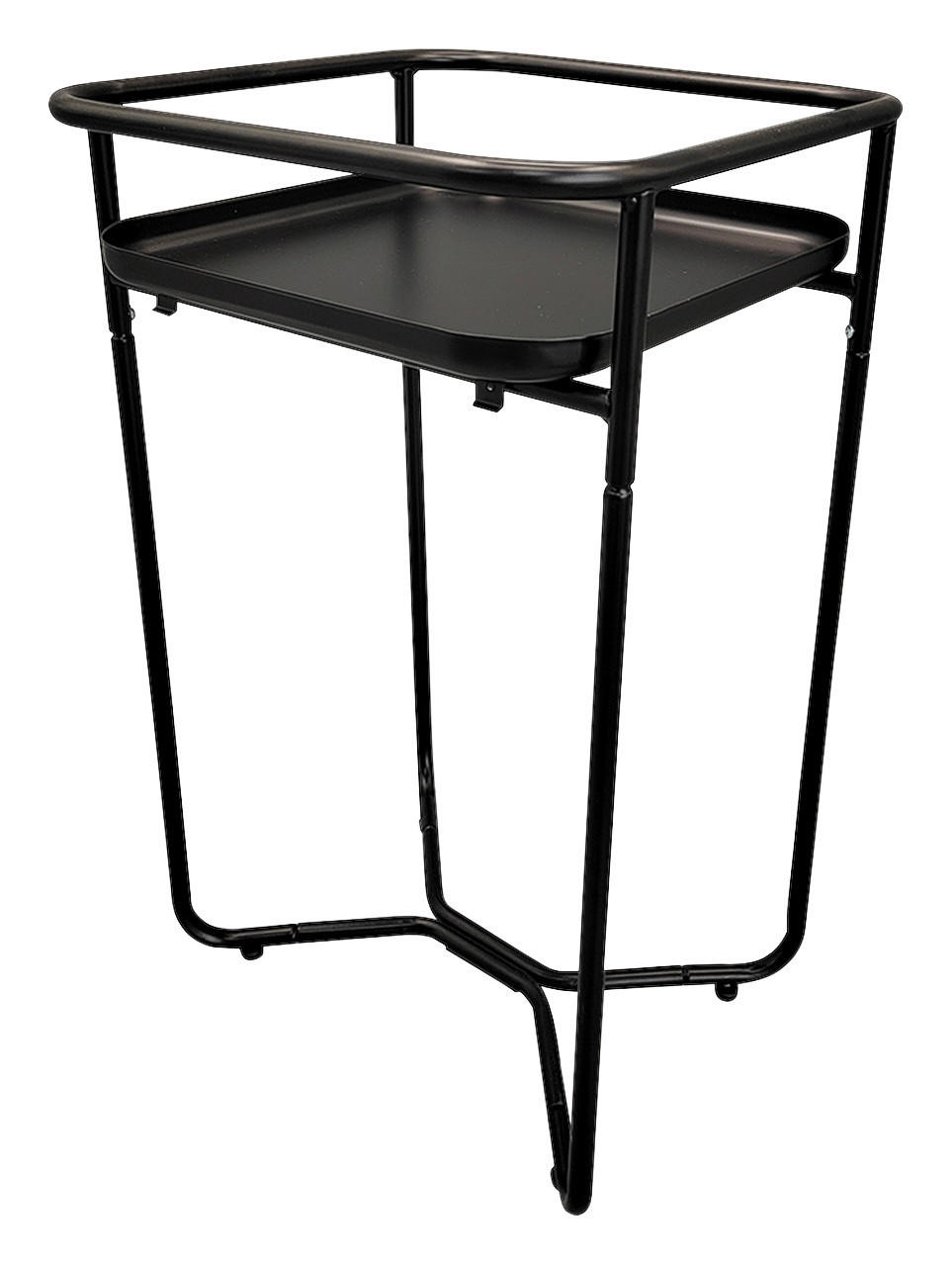 Beistelltisch Nane schwarz B/H/T: ca. 33x54x33 cm