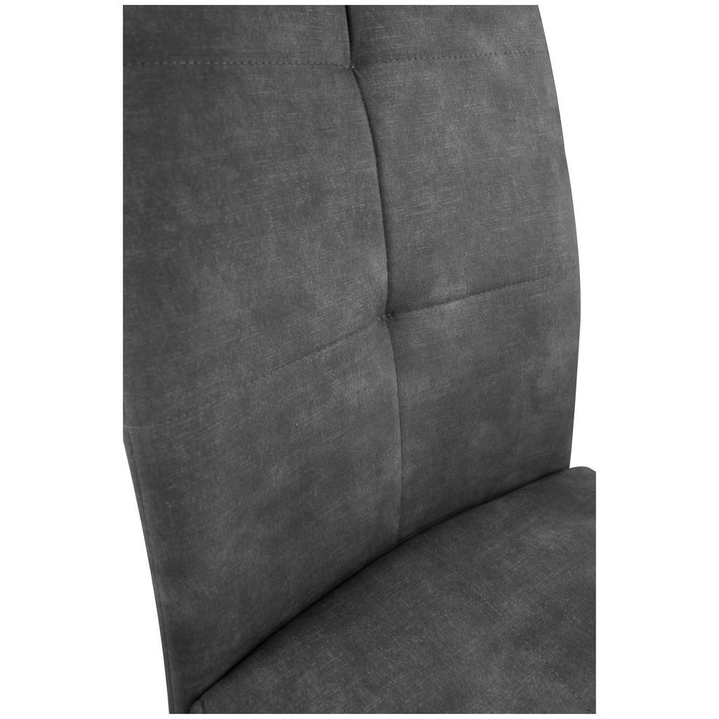 Thumbnail - Schwingstuhl Zora anthrazit Microfaser B/H/T: ca. 42x100x61 cm