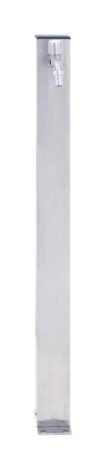 vidaXL Wassersäule silber B/H/L: ca. 7x60x23,5 cm