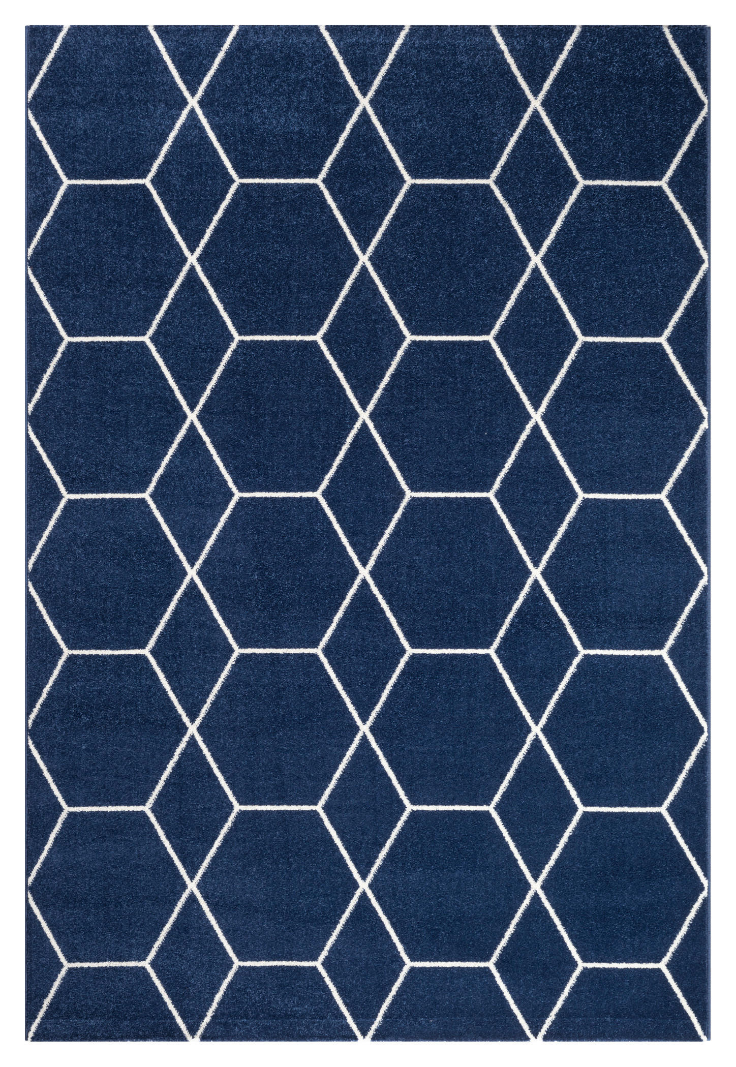 Sanat Teppich Trellis marine B/L: ca. 140x200 cm