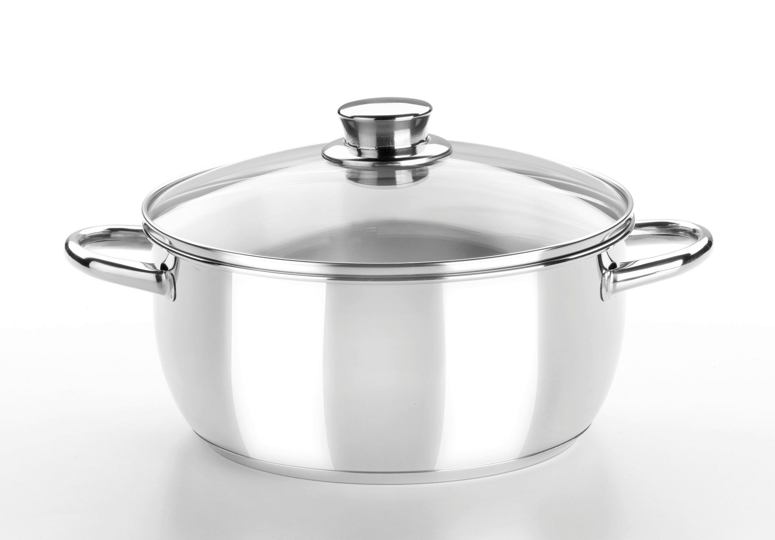 Thumbnail - Monix Topfset Optima silber Edelstahl 4 tlg.