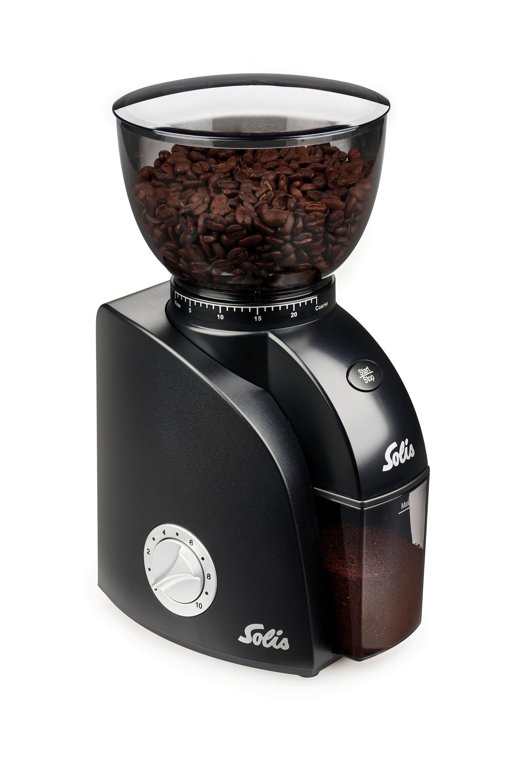 Solis Kaffeemühle schwarz Metall Kunststoff ca. 135 W