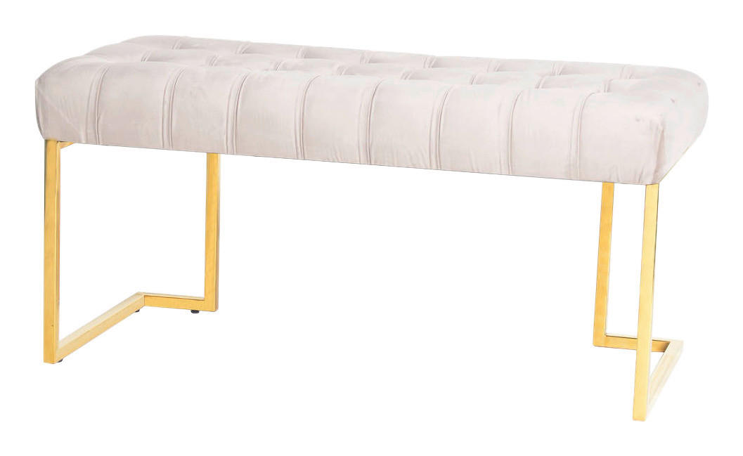 Sitzbank Rare 201 taupe B/H/T: ca. 47x48x100 cm
