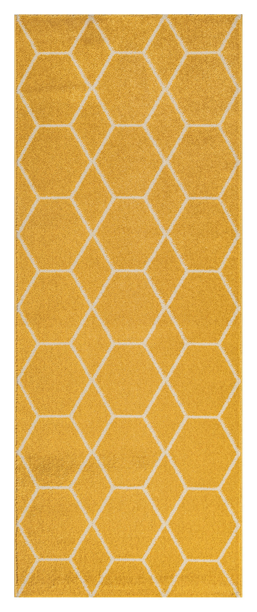Sanat Teppich Trellis gelb B/L: ca. 80x200 cm