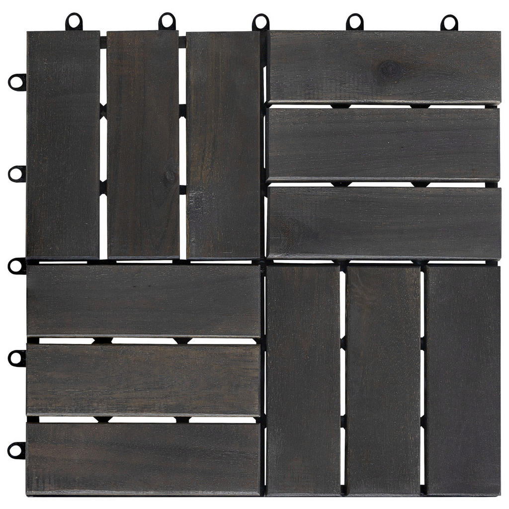 Thumbnail - POCOline Terrassenfliese Anthrazit anthrazit B/L: ca. 30x30 cm