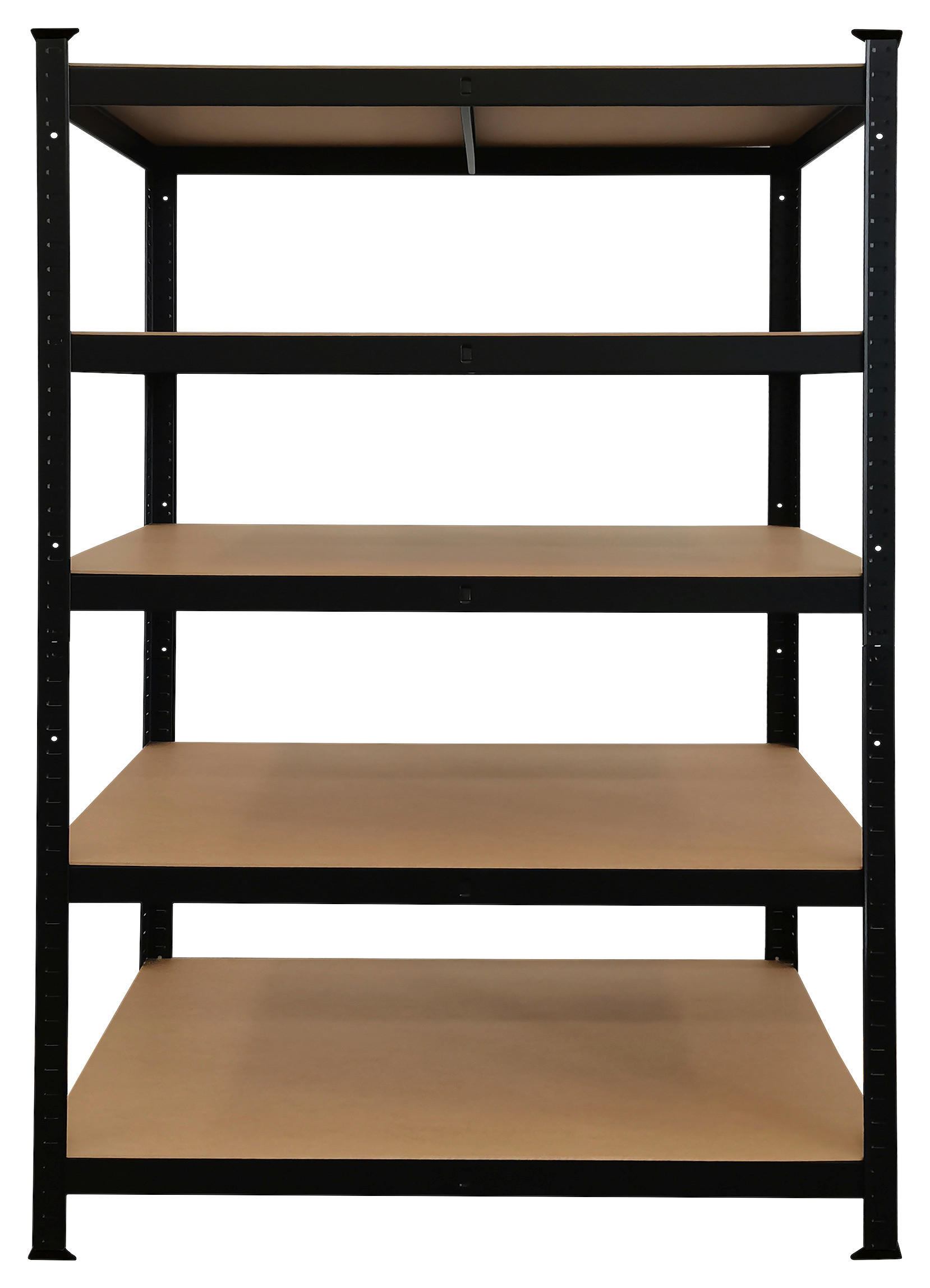 Schwerlaststeckregal schwarz B/H/T: ca. 120x180x60 cm