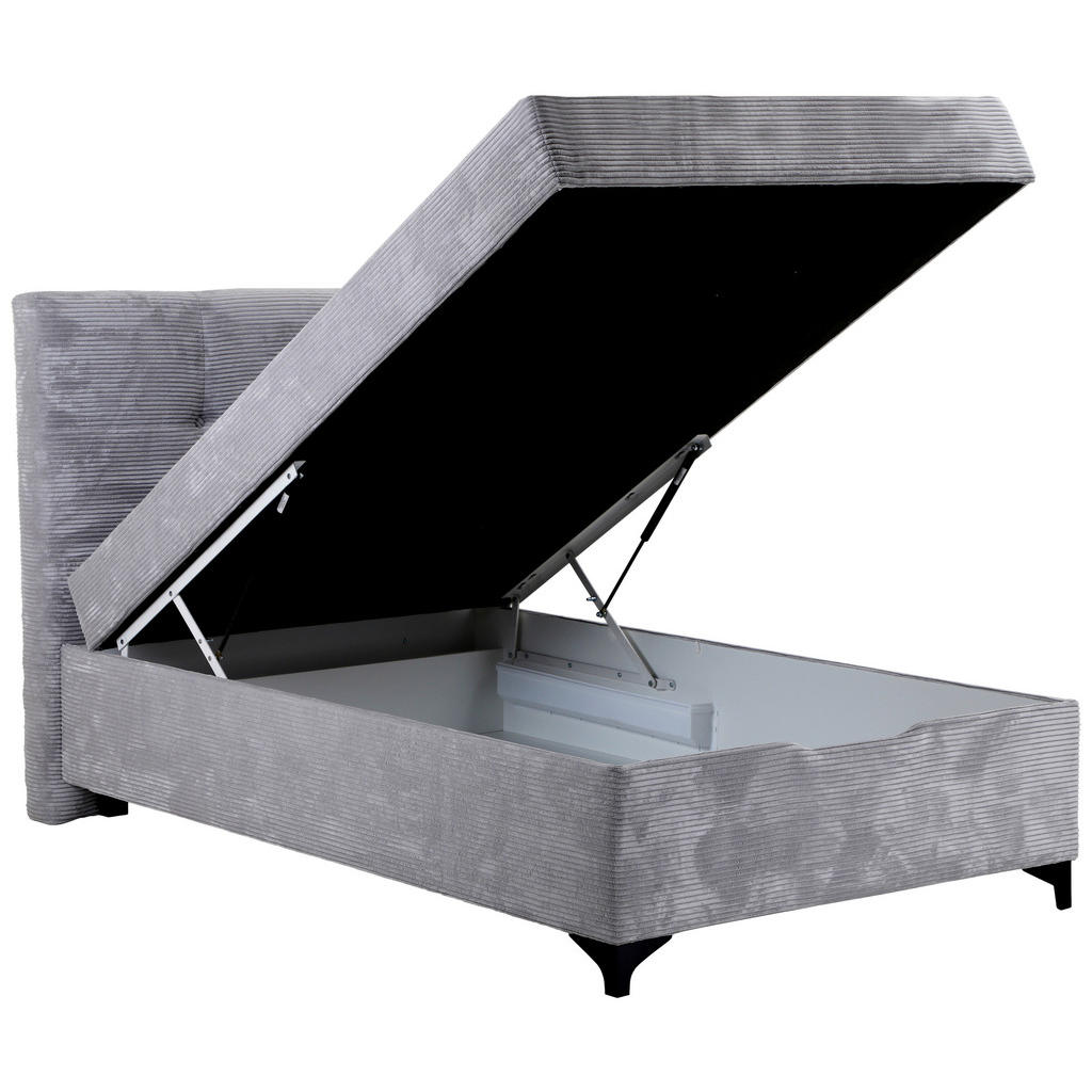 Thumbnail - Boxbett Gifa grau Liegefläche B/L: ca. 120x200 cm